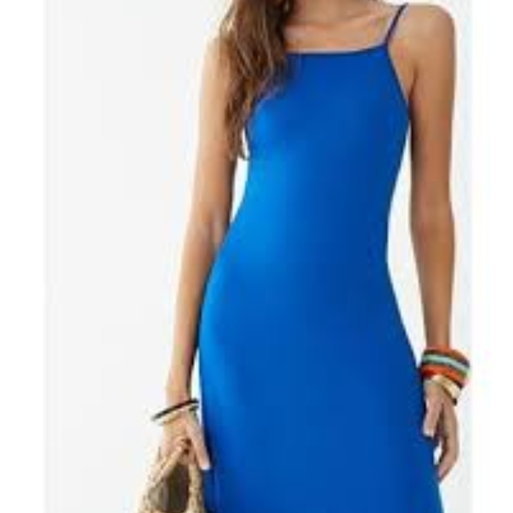 Forever 21 Royal Blue Maxi Dress